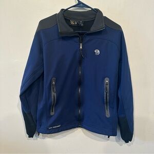 Mountain Hardware Gore Windstopper medium blue jacket